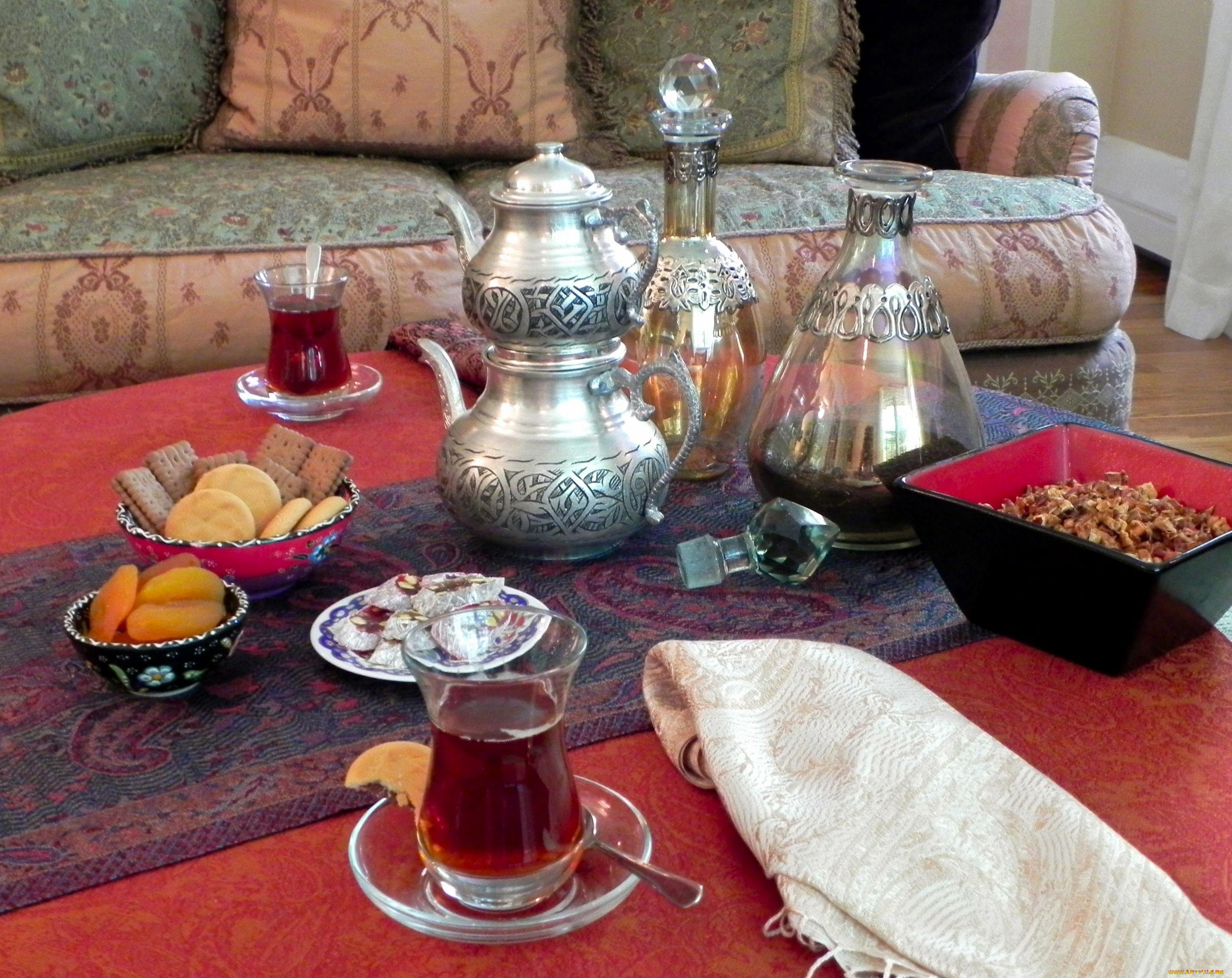 Азербайджанская чайная церемония